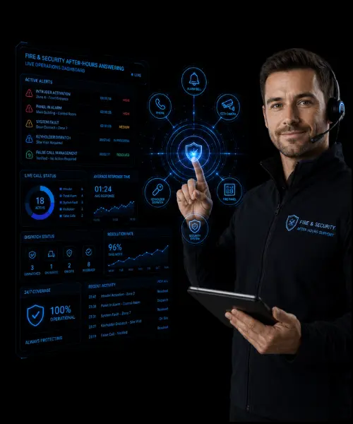 After Hours Answering Service For Fire And Security Firms