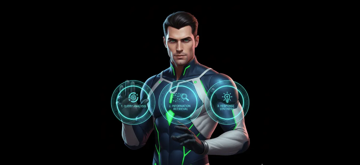 GEO - Three-Stage Response Generation Process