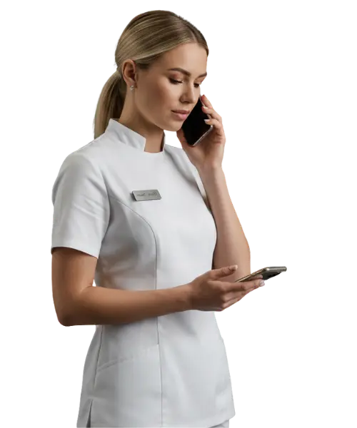 Styling Answering Phone call