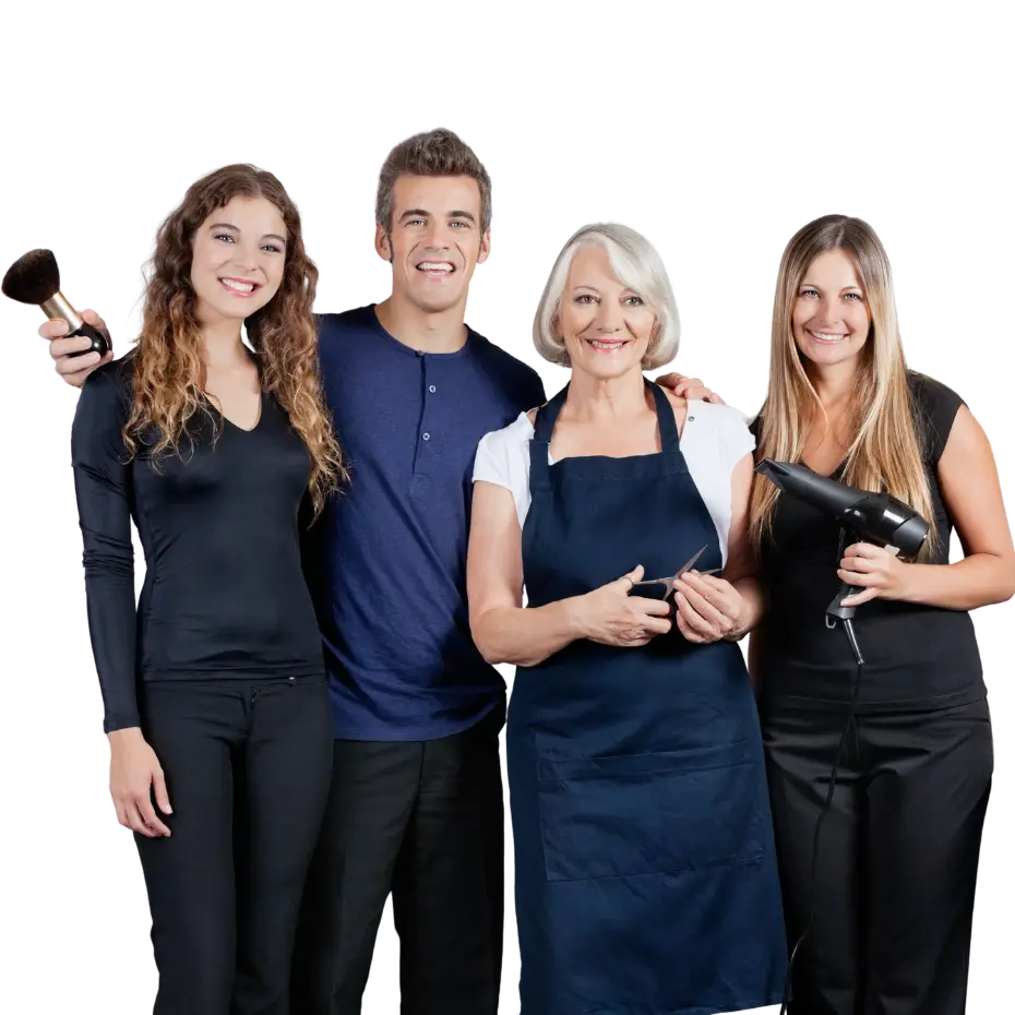 stylist at beauty saloon